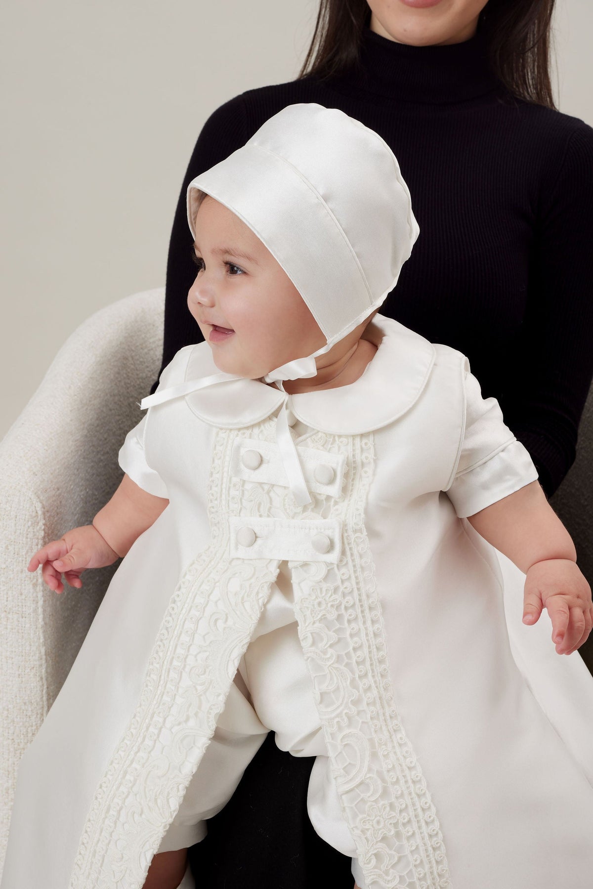 Nicholas Cape & Romper Set