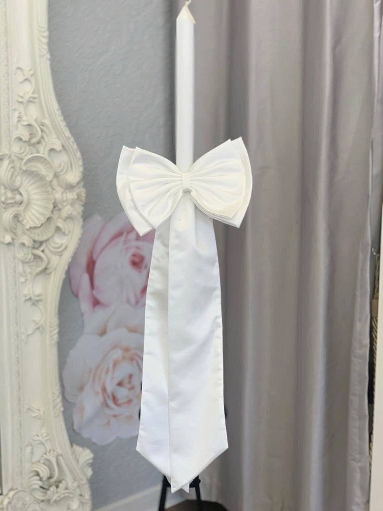 Orthodox Candle with Bow