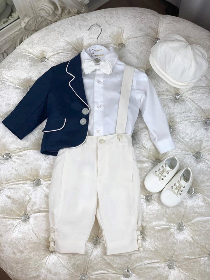 Oliver: Navy/Ivory