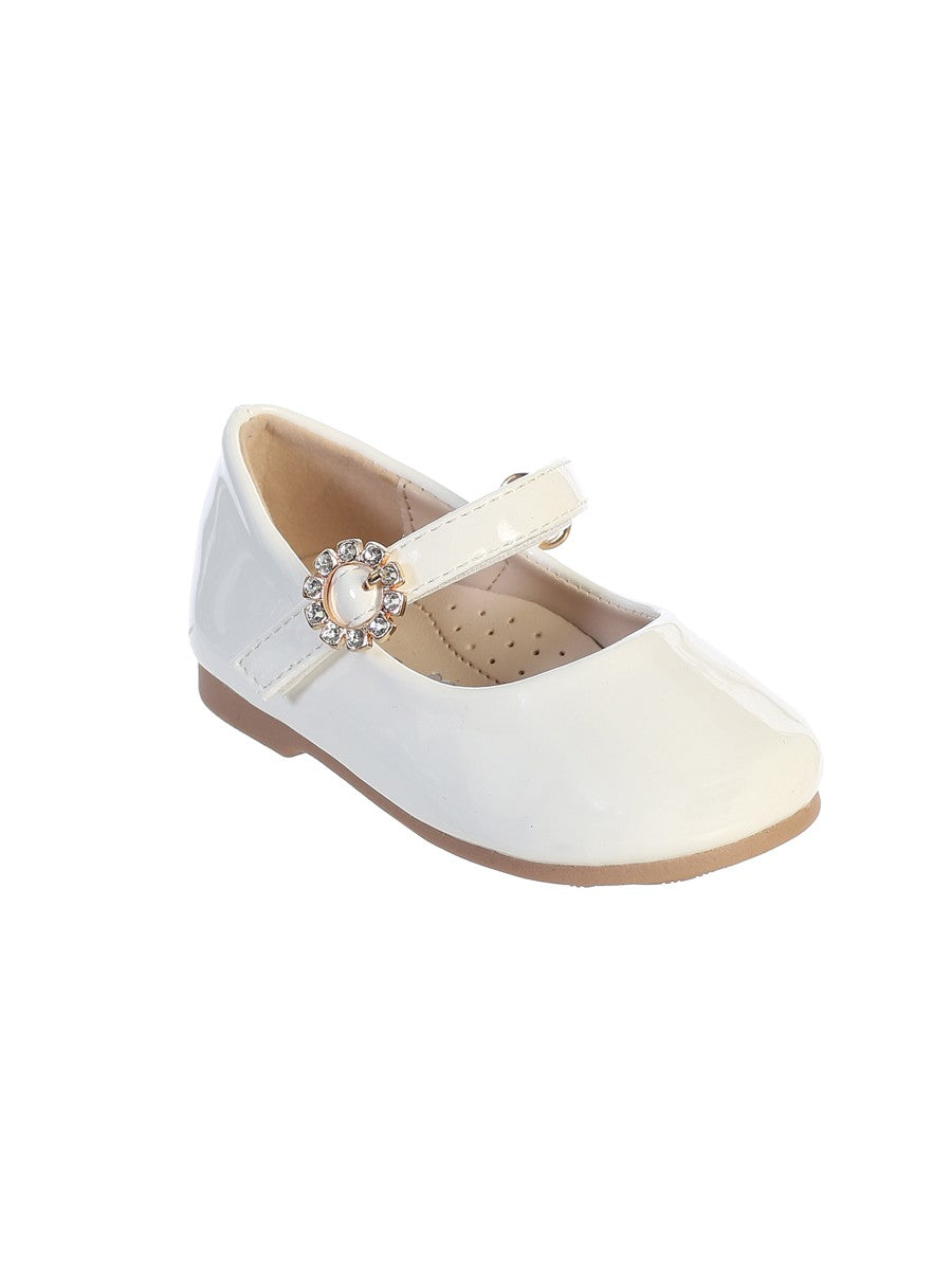 Pre-order: Patent Toddler Shoe Ivory