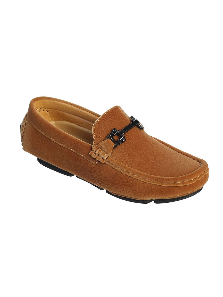 Tan Suede Loafer