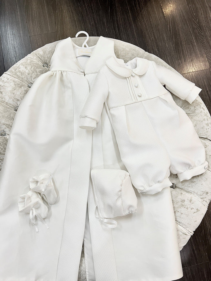 Rome-WAFFLE Romper & Cape