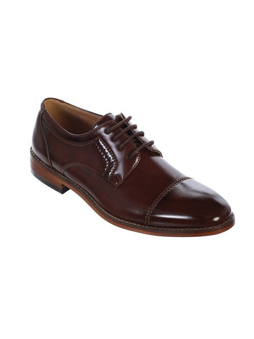 Boys Brown Modern Shoe