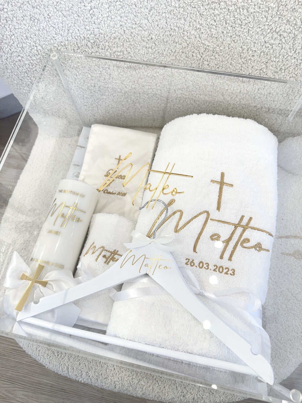 PB 1506 Deluxe Catholic Christening Set