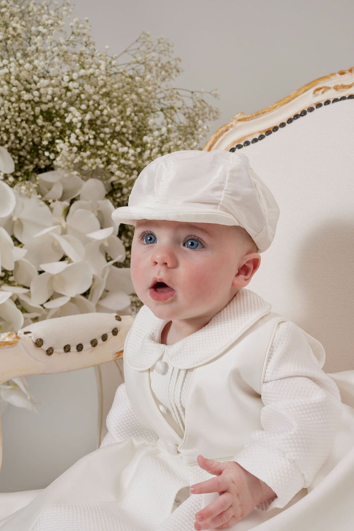 Rome-WAFFLE Romper & Cape