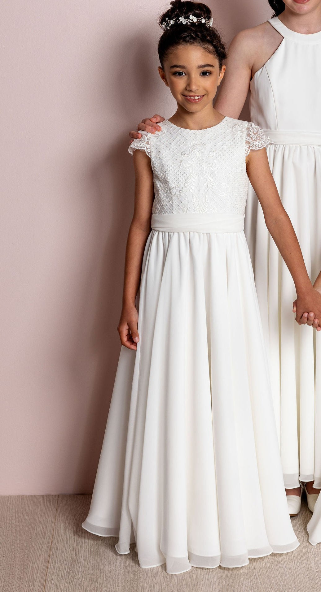 Joanne with Lace and Cap sleeve