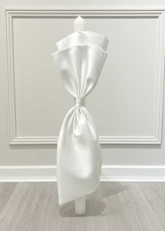 Orthodox Candle with Satin Sash PBC:4606NT