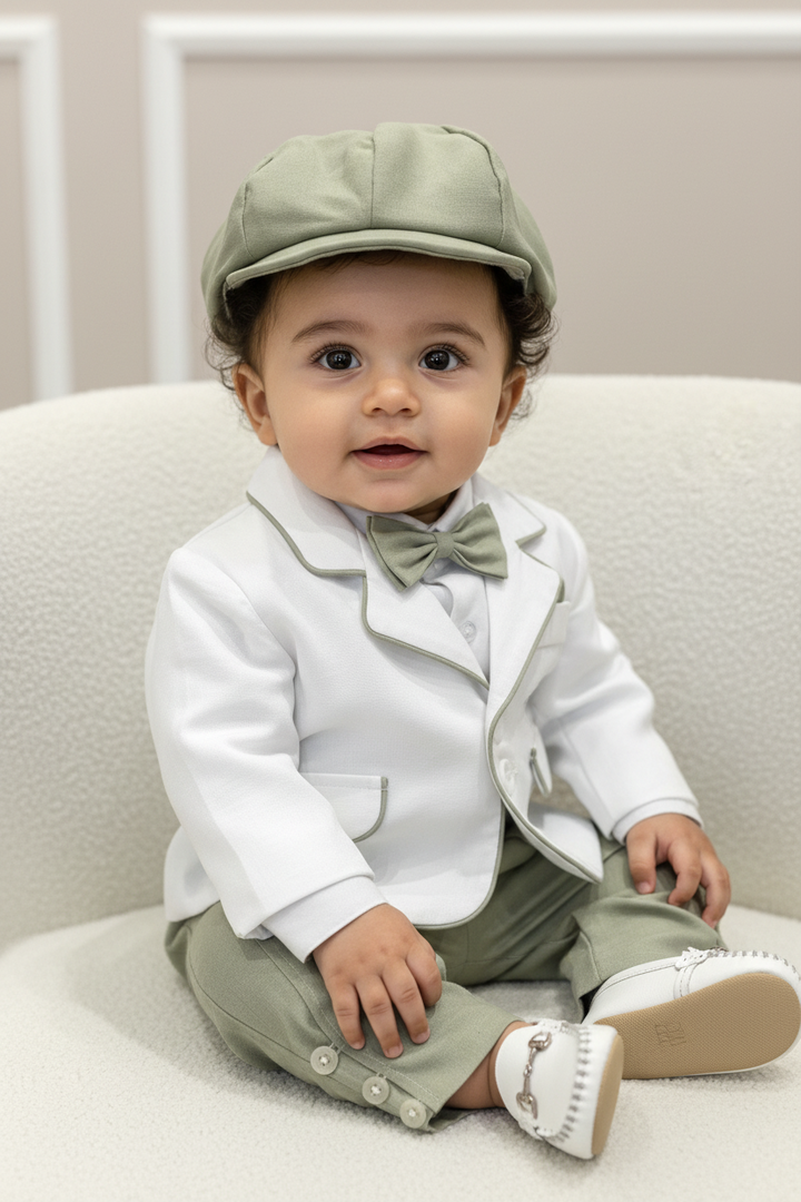 Oliver: White & Hunter Green