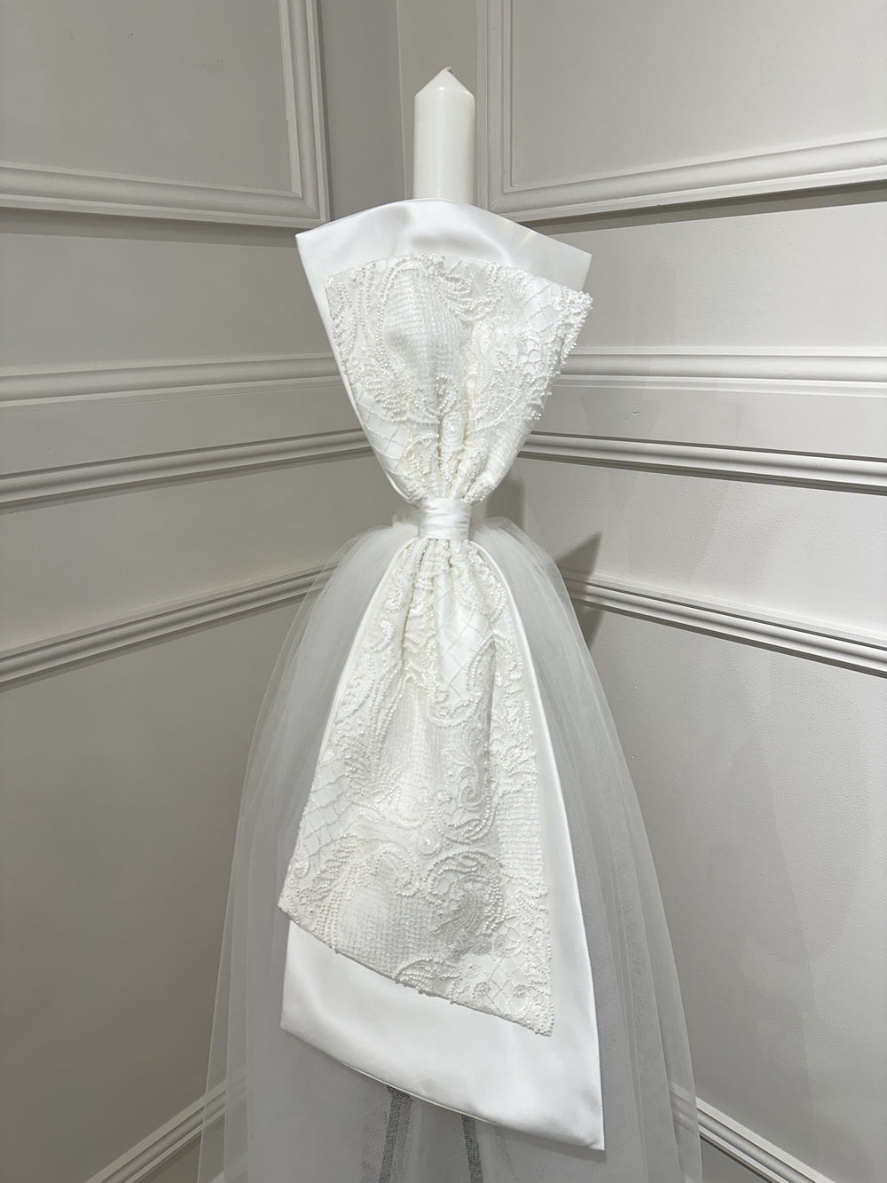 Khloe pini & matching Orthodox Candle Set