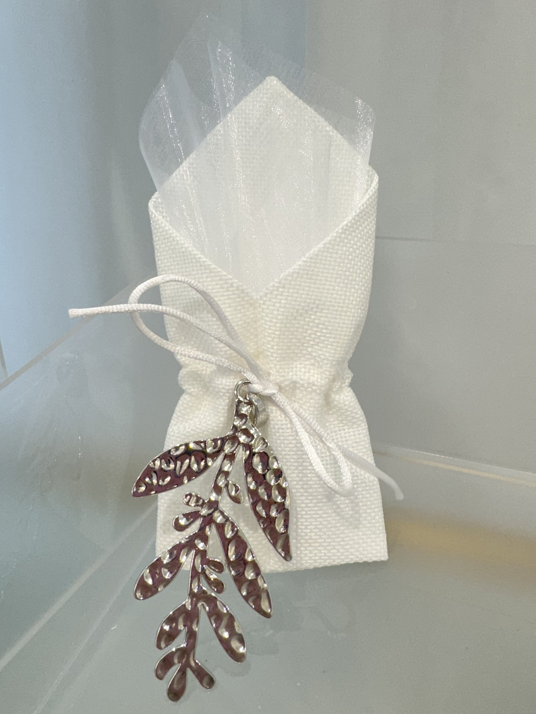 Silver Olive Leaf Pendant