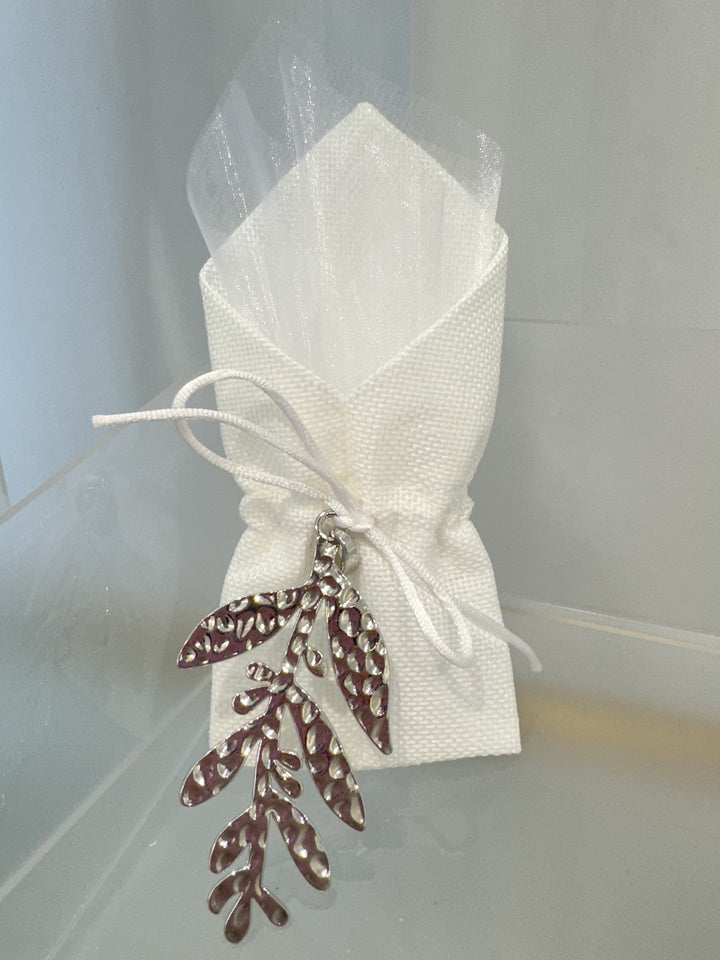 Silver Olive Leaf Pendant