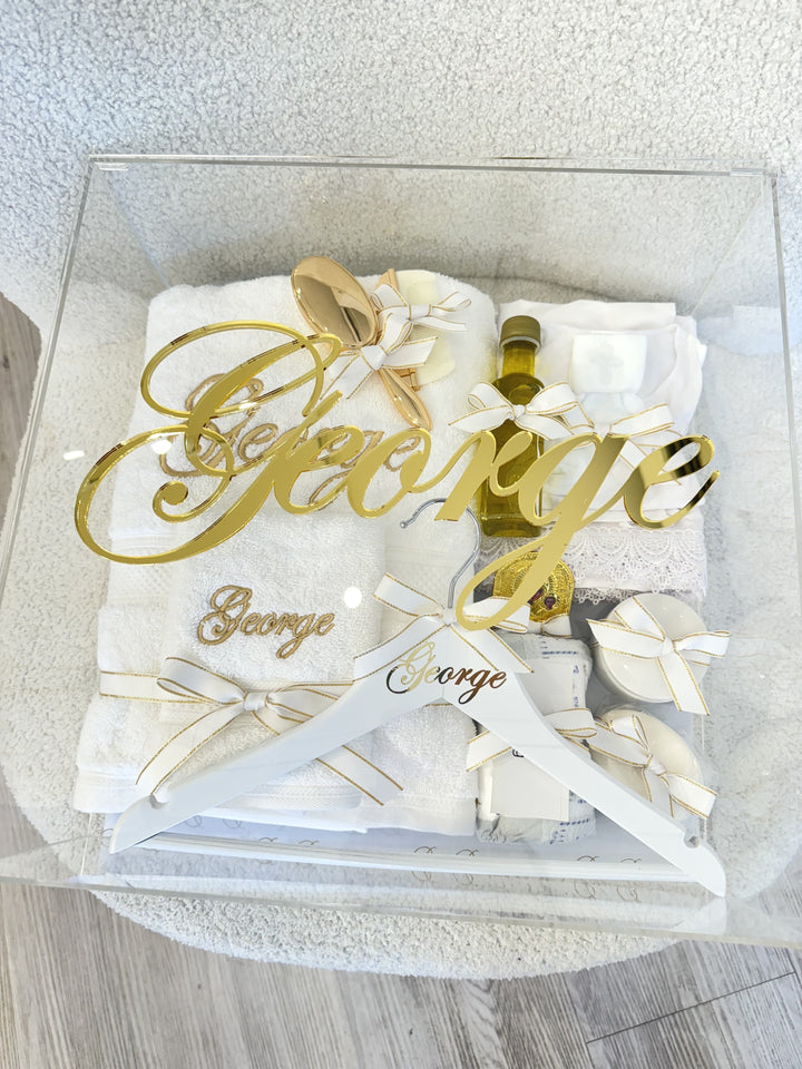 George Deluxe Orthodox Christening Set