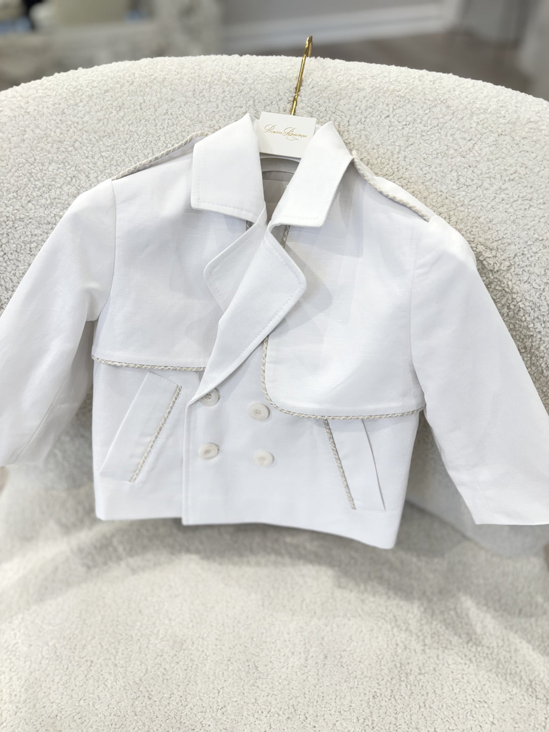 Fraser Jacket White