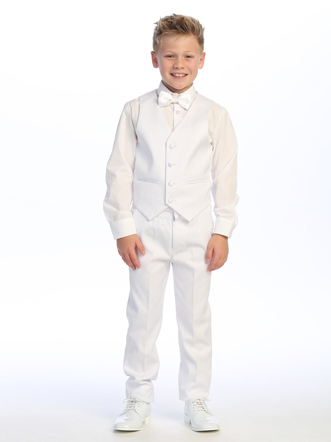 BOYS NOTCH TUXEDO T29 White