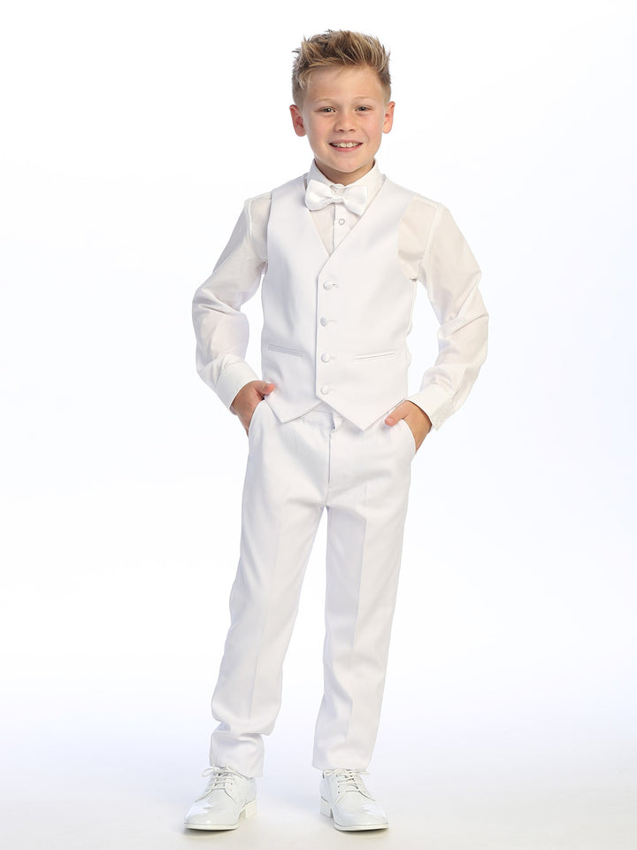 BOYS NOTCH TUXEDO T29 White