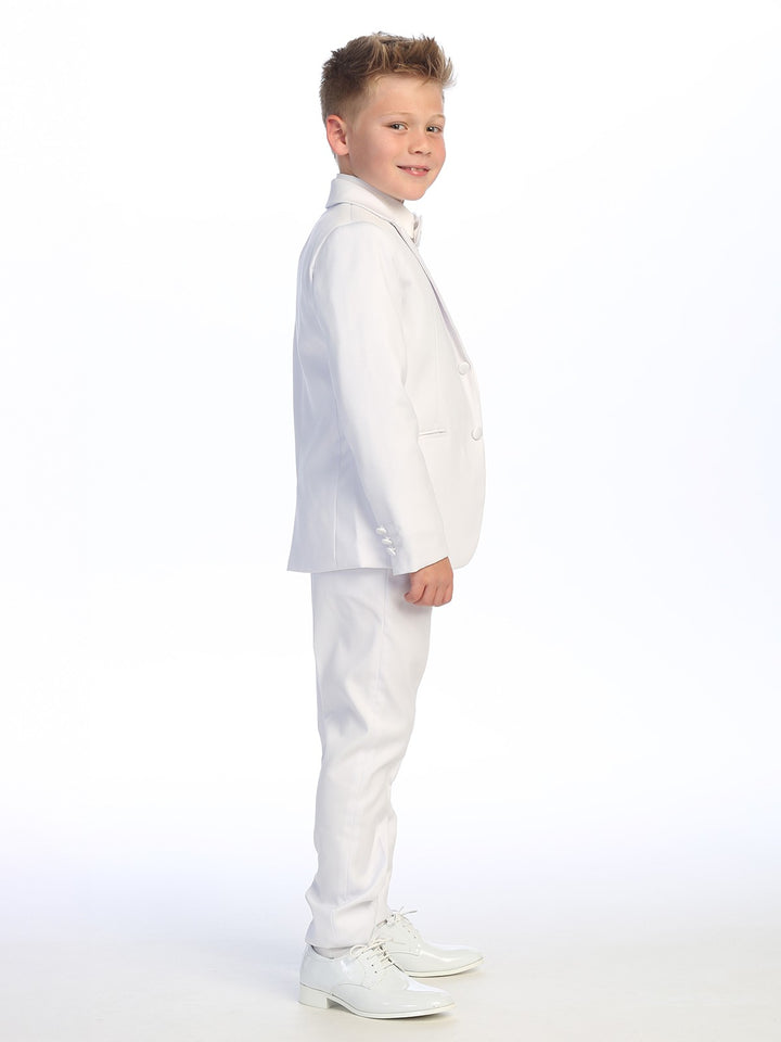 BOYS NOTCH TUXEDO T29 White