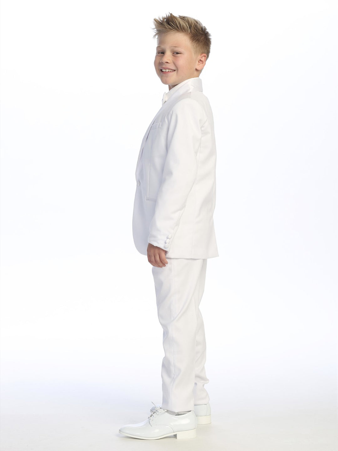 SHAWL COLLAR TUXEDO T28 WHITE