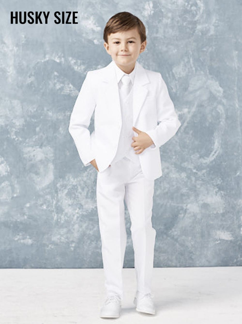 Classic White 5 piece set - Husky Sizes