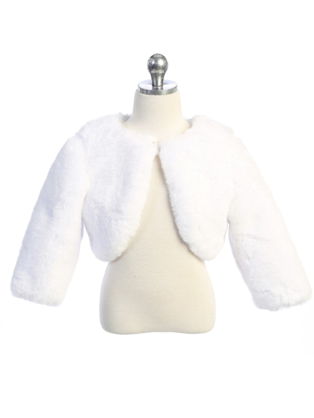 SUPER PLUSH Faux Fur Jacket - Bright White