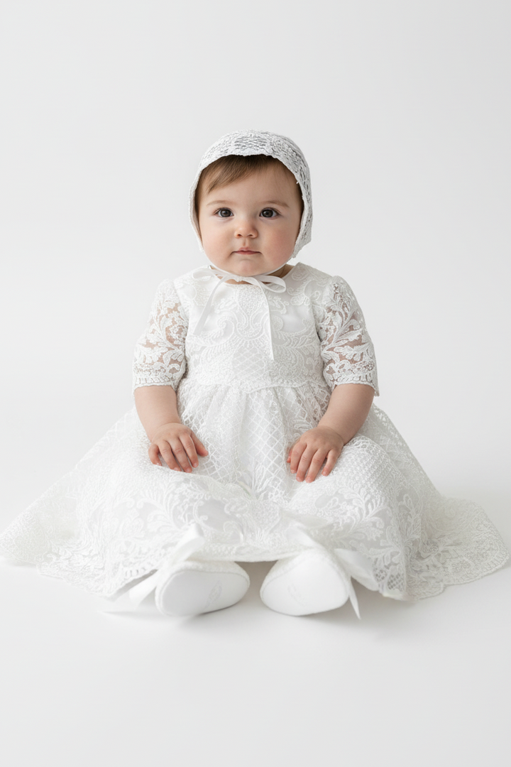 Parker Dress with 3/4 Sleeve