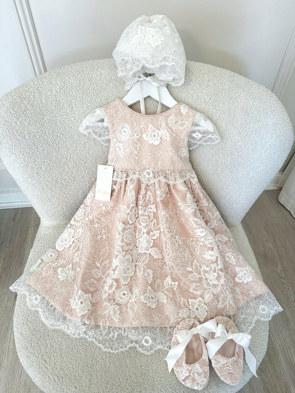 Zara Dress Blush - Size 18m