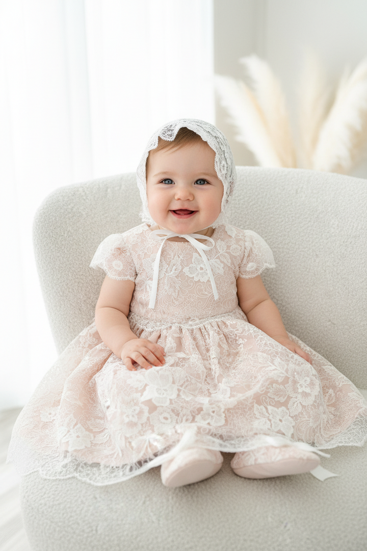 Zara Dress Blush - Size 18m