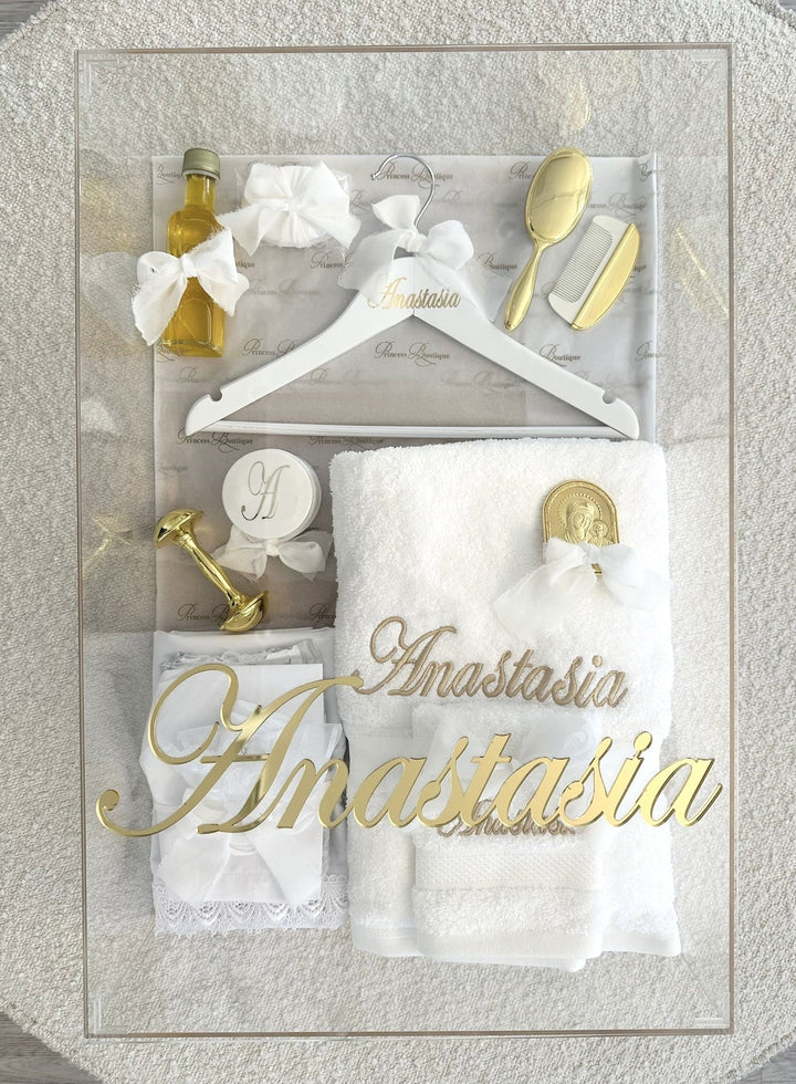 XL Rectangle Acrylic Box with Luxe Orthodox Set