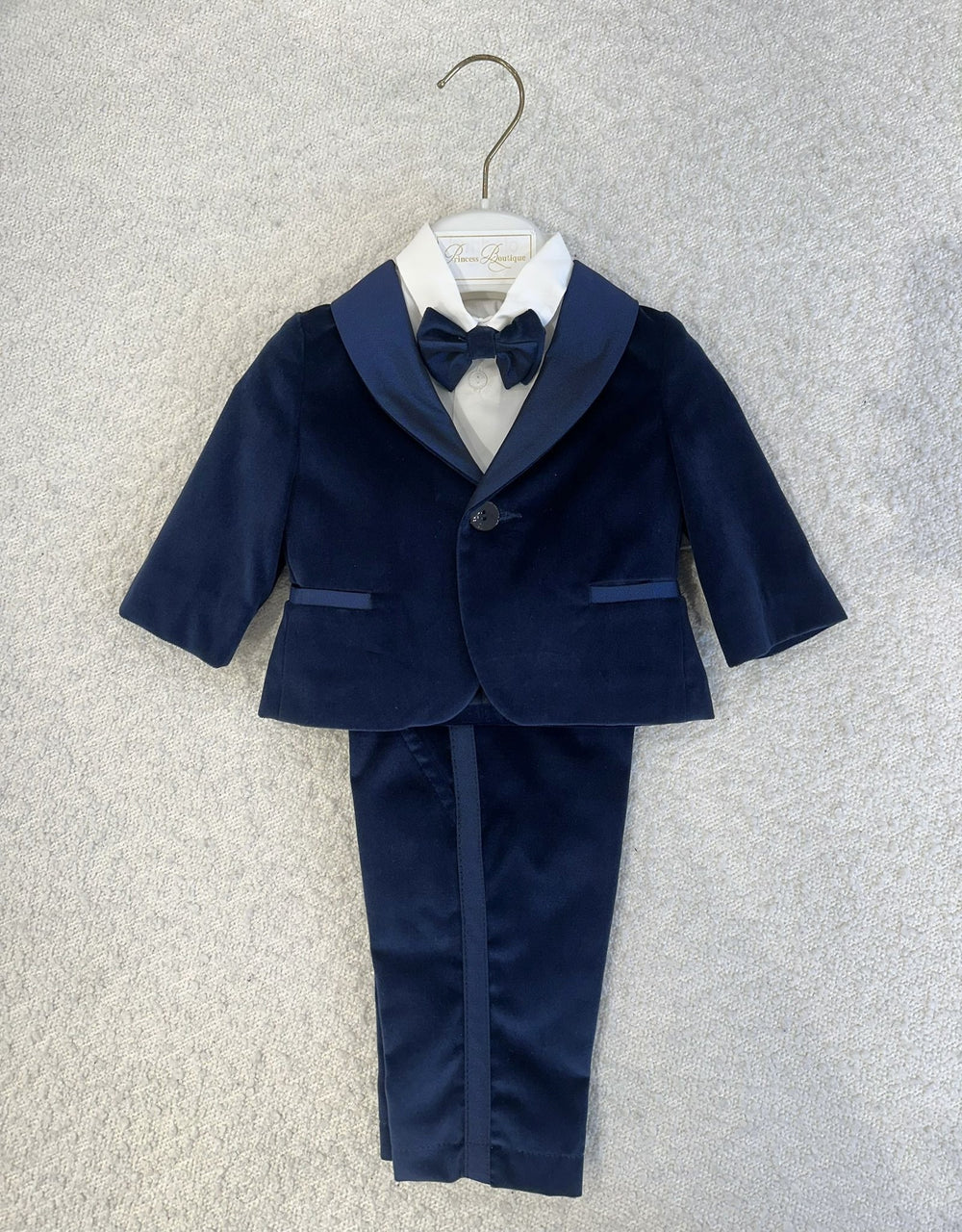 Baby Navy Velvet