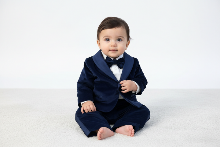 Baby Navy Velvet