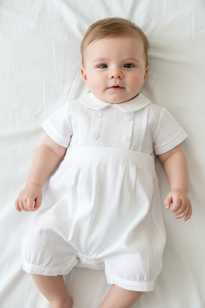 Elio Linen Romper