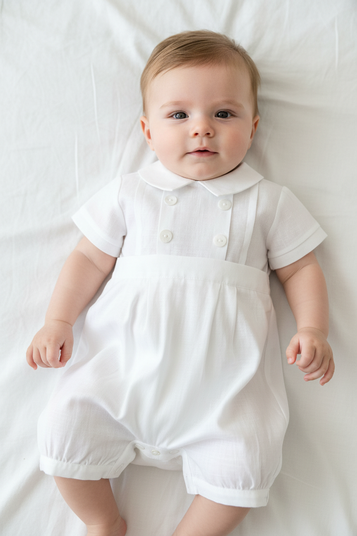 Elio Linen Romper
