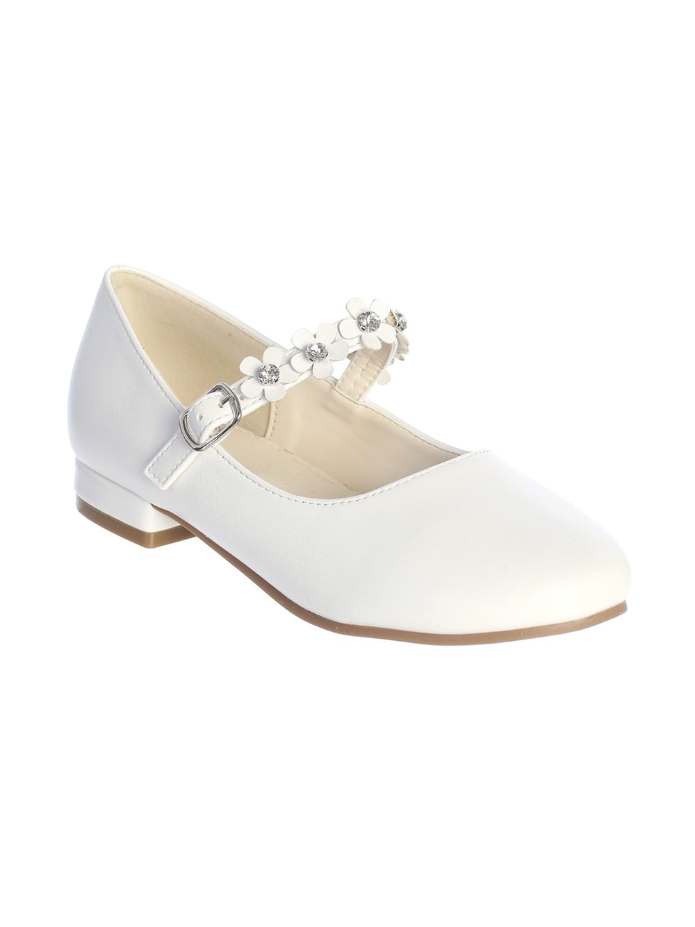 Ballet Flat with Flower Strap
