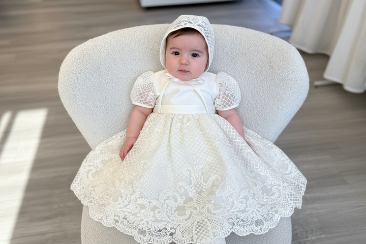 Angelica Dress with Silk Bodice