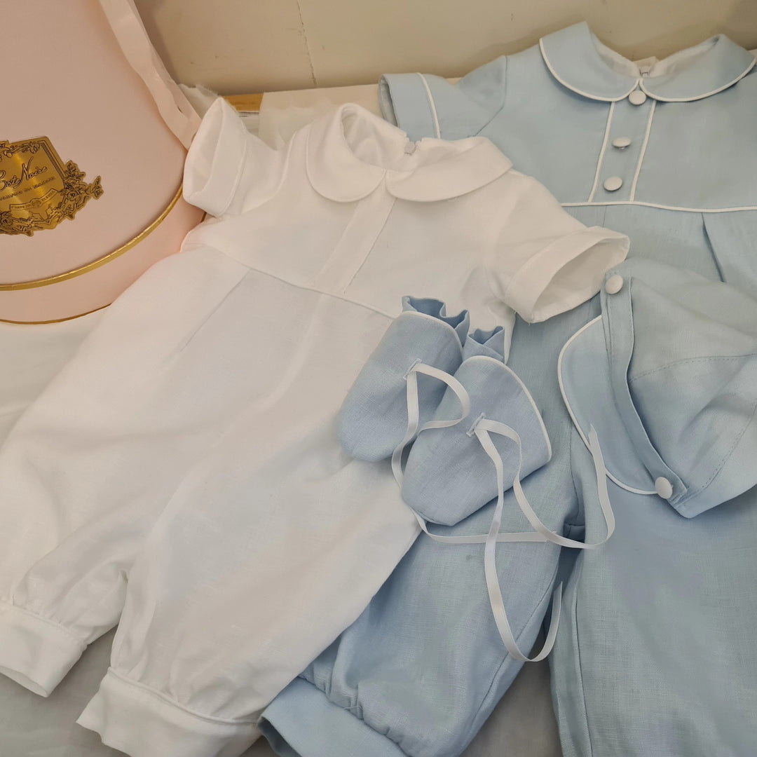 PP Linen Romper - Made in Melbourne