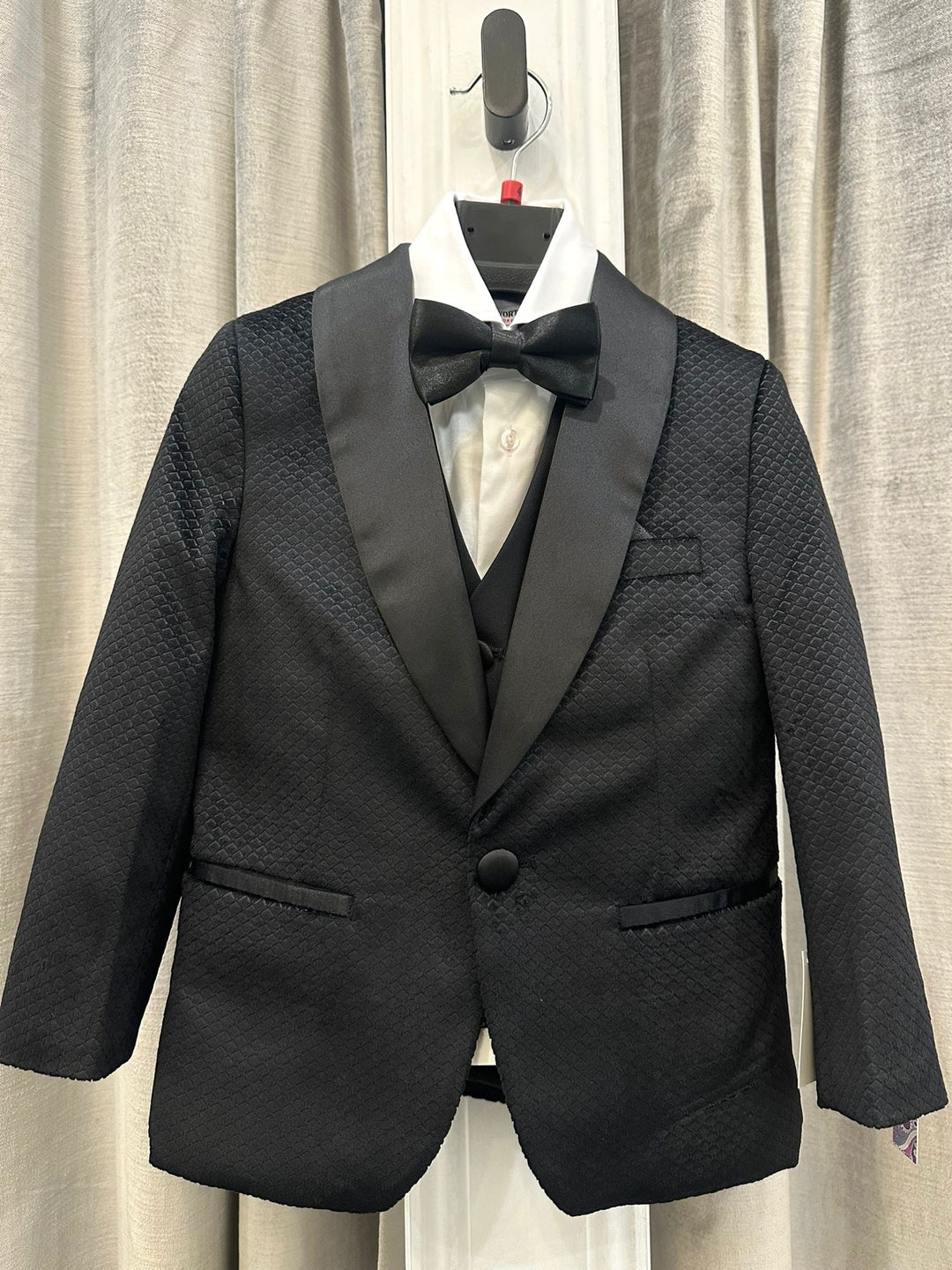Textured Velvet Tuxedo