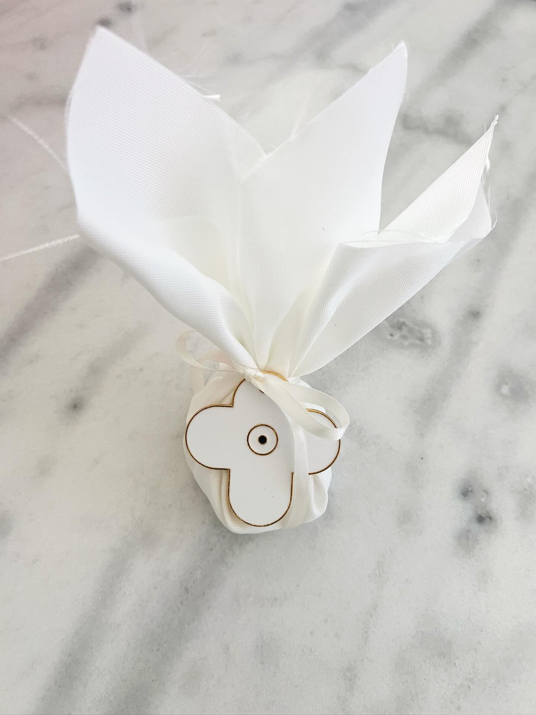 White Cross Pendant