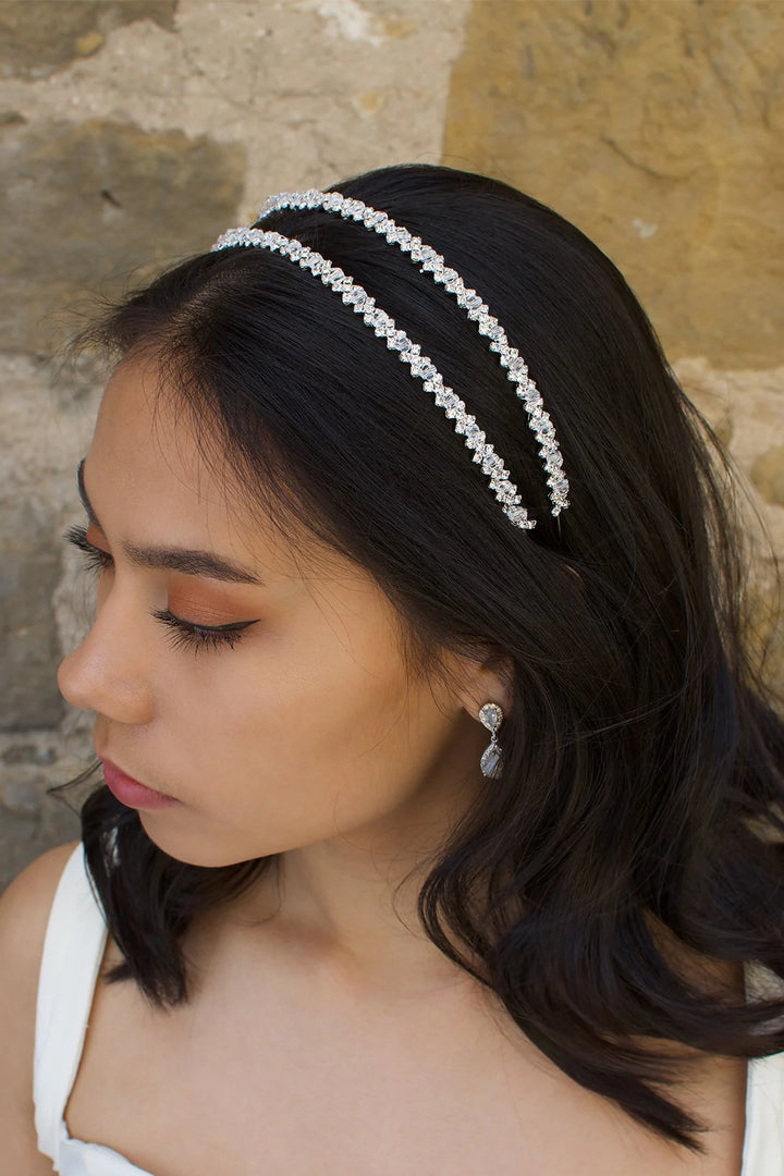 Crystal Double Headband