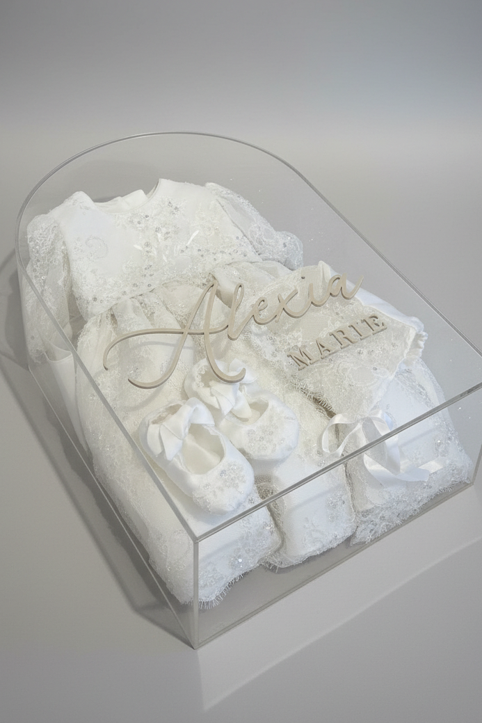 Personalised Arch Acrylic Keepsake Box