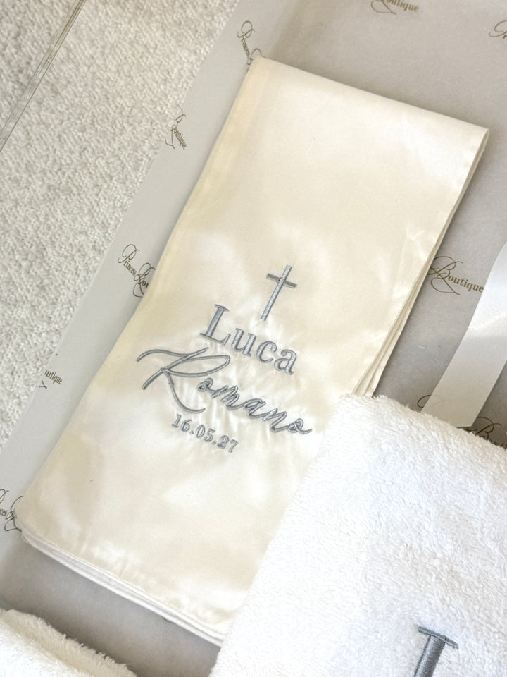 Rectangle Acrylic Box with Catholic Set PB20