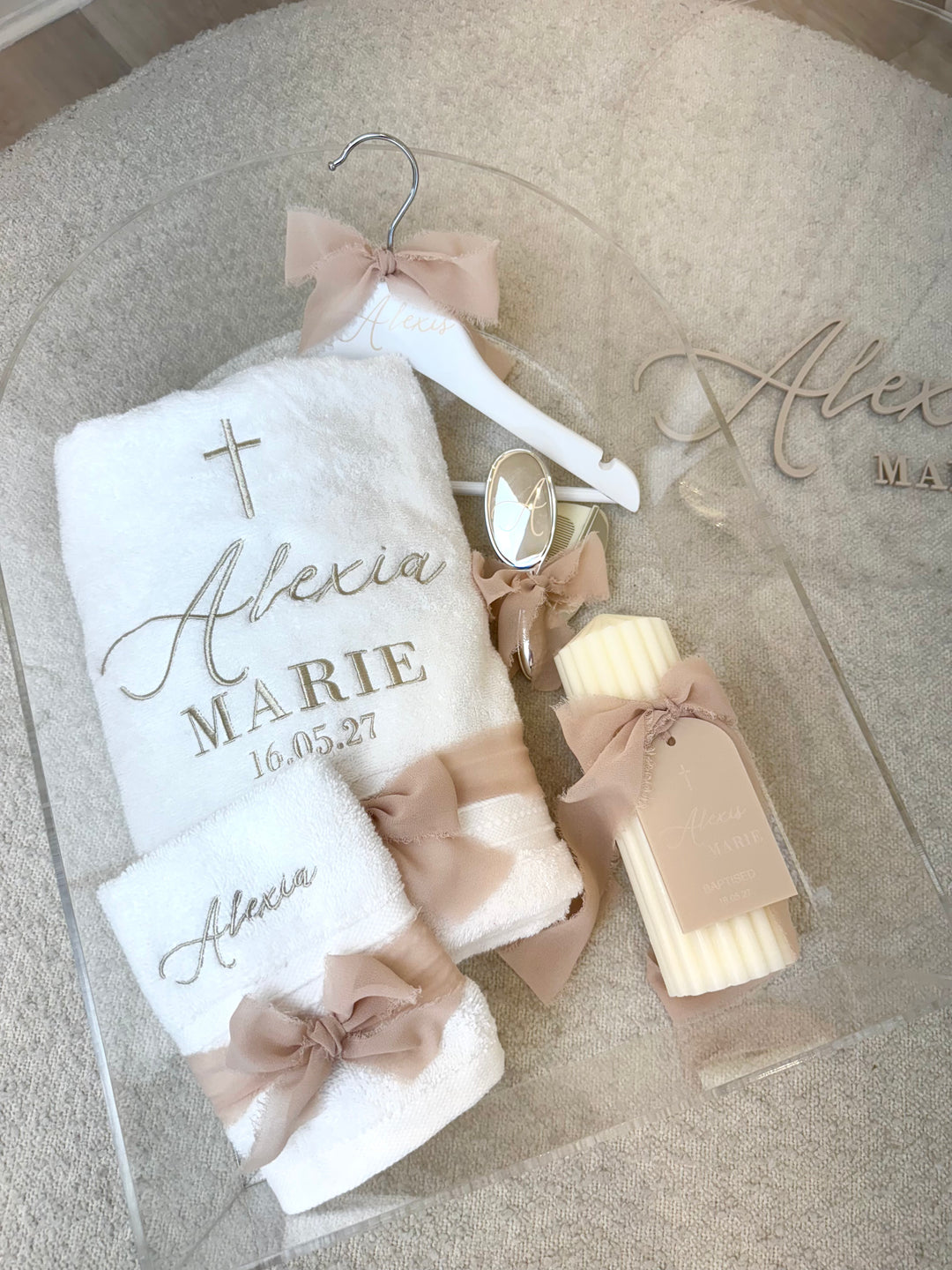 Arch Acrylic Box with Catholic Set PB10