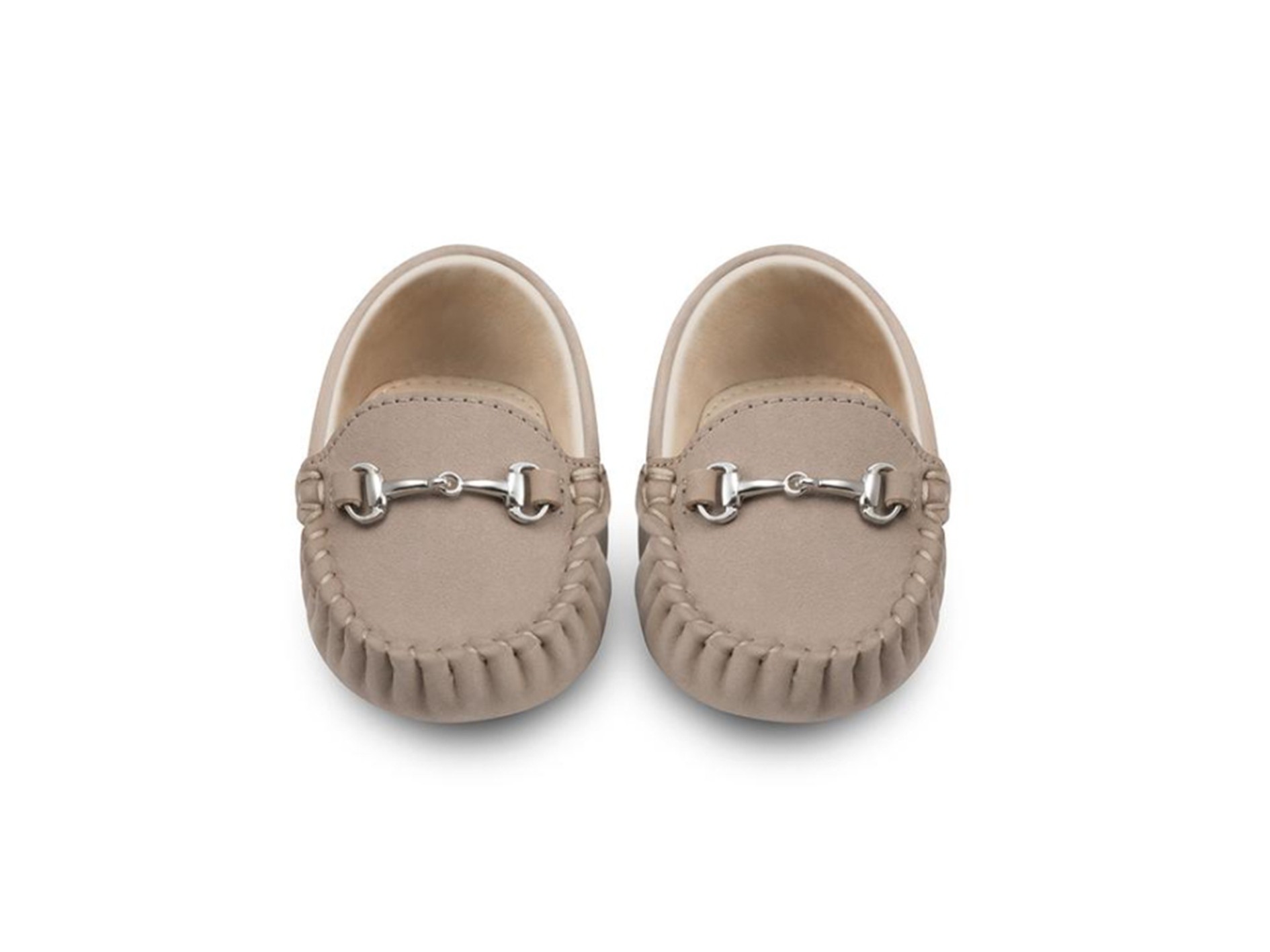 PRE-ORDER: LUCCA TAN BABY LOAFERS - Princess Boutique