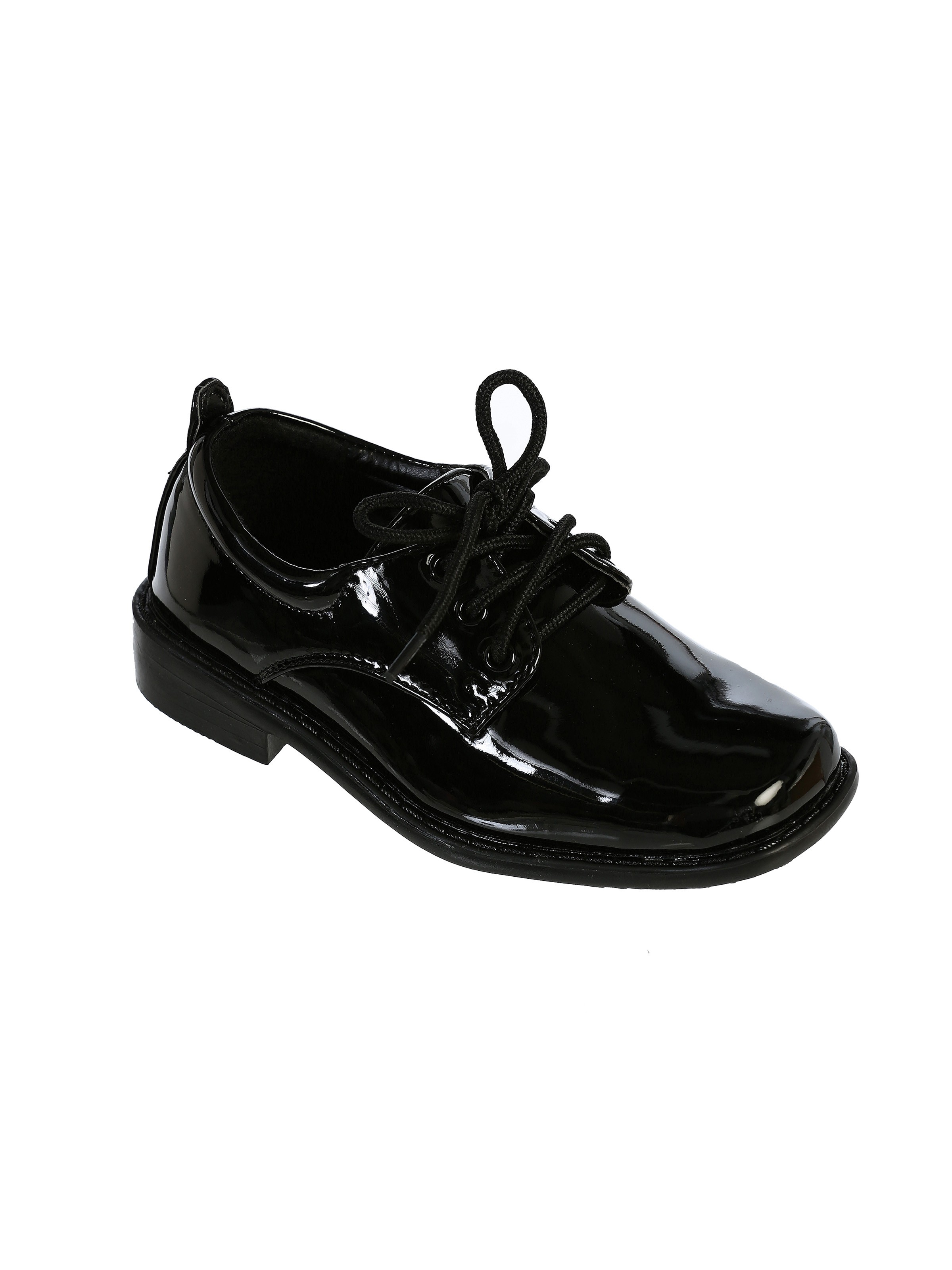 PB61 PATENT TUXEDO SHOE - Princess Boutique